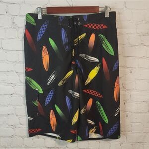 Men's Hang Ten swim trunks, size XL